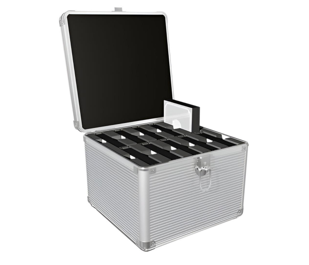 ICY BOX Walizka aluminiowa na 10 dysków - 1275365 - zdjęcie 2